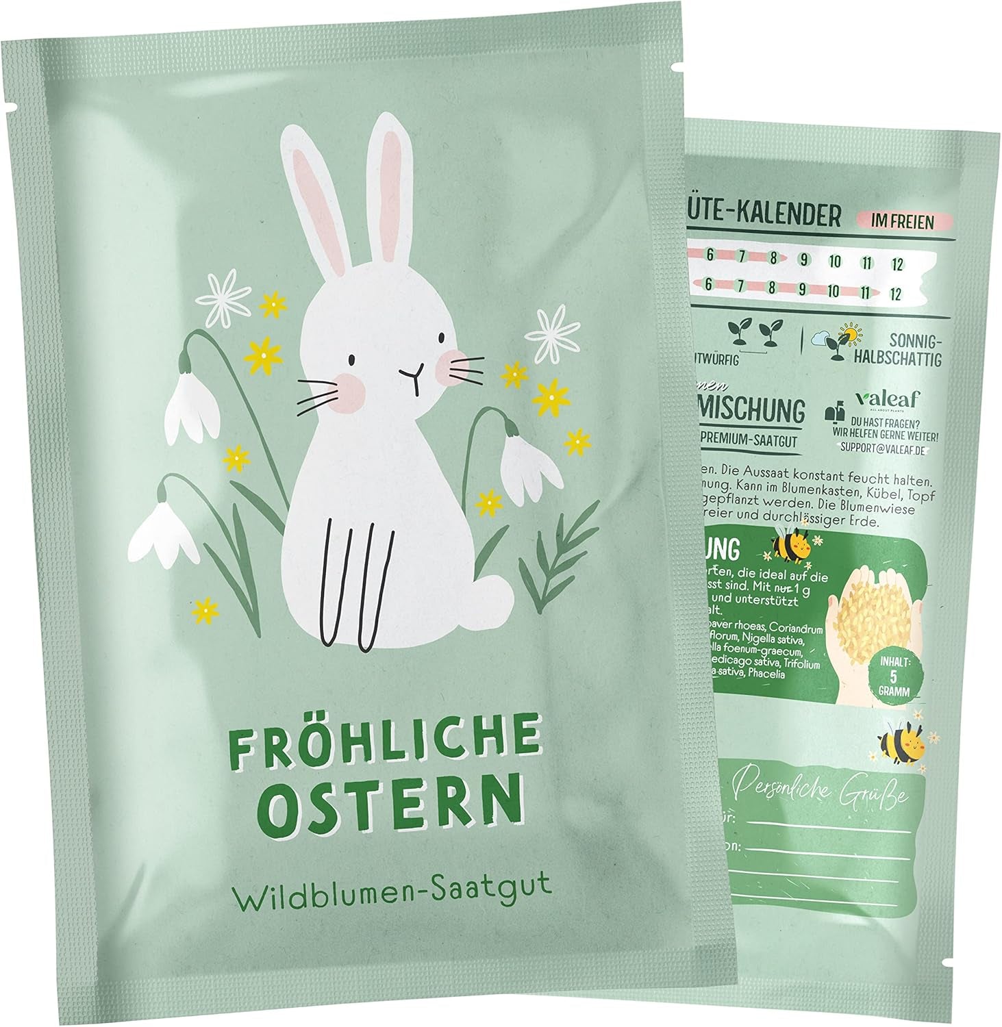 Wildflower Meadow Seeds | Easter Gift Flower Seeds, Easter Grass Seeds | Easter Flower Seeds and Easter Gifts for Kids | Wildflower Seeds | Packets of seeds for a wildflower meadow