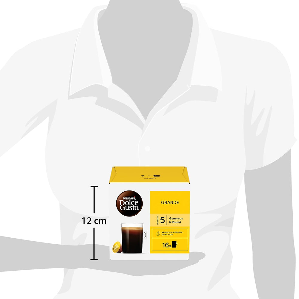 NESCAFÉ DOLCE GUSTO Grande Kaffeekapseln 3er Pack (3 x 16 Kapseln)