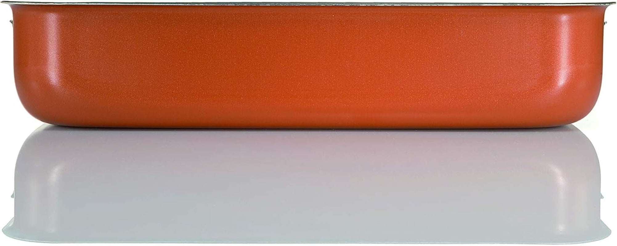 Zecchino teflon baking tray 40x28cm, aluminum, multicolor, 40x28 Molds and baking trays Naty Shop