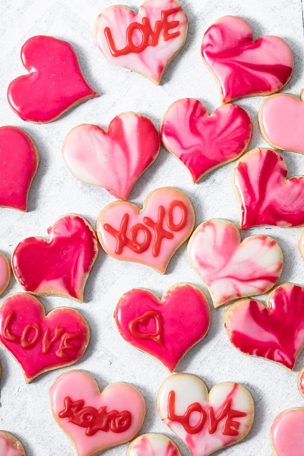 RUF, glaze for writing on cakes, biscuits, cakes, gluten-free, vegan, 4 x 25 grams Glazes and Decor Naty Shop