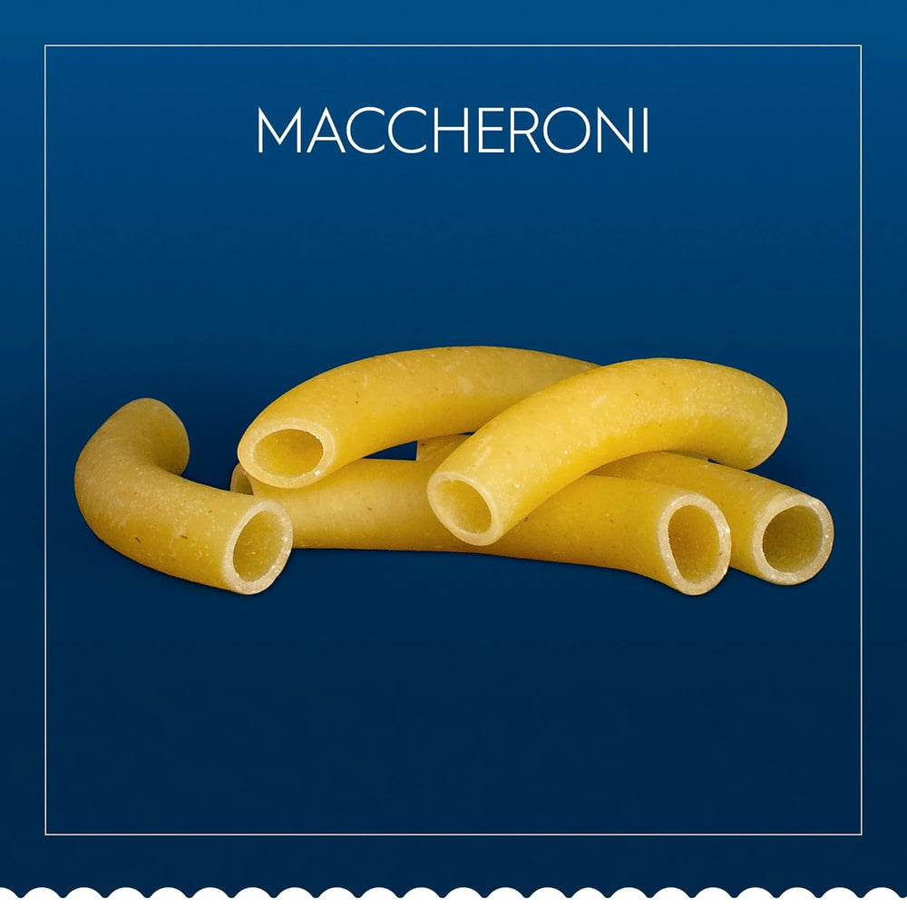 Pasta Barilla Classic Maccheroni no. 44 of high quality durum wheat, always al dente, 500g