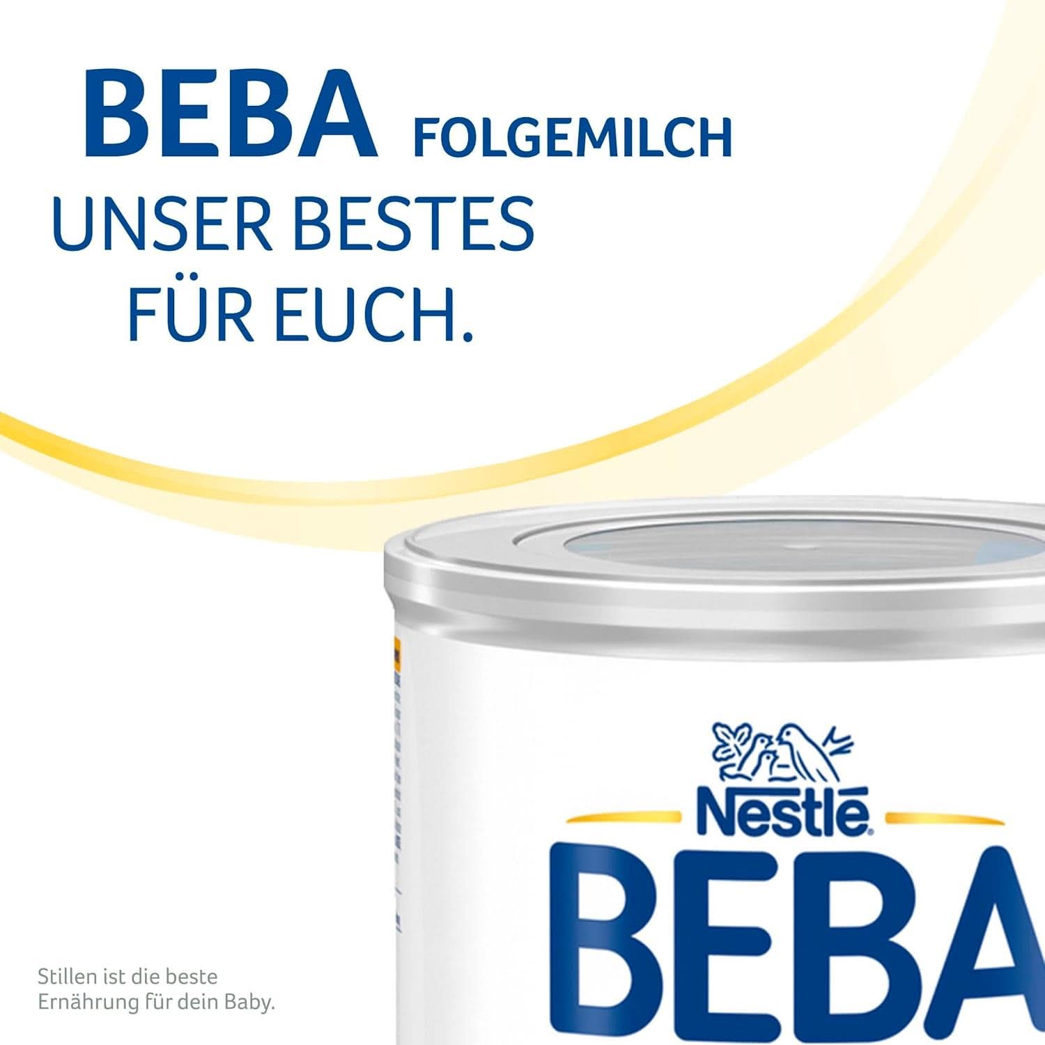 Nestlé BEBA 3 follow-on milk powder, follow-on formula from 10 months, pack of 3 (3 X 800G) Mother and Child Naty Shop