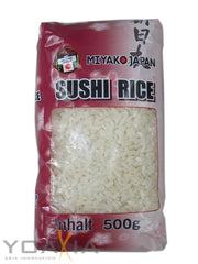 Miyako Japan rice for sushi, round grain, 0.5 kg