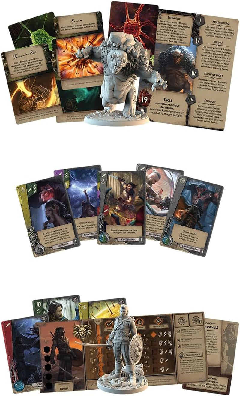 Go on Board, The Witcher: The Old World – Monster Hunt, Expansion, Expert Game, Board Game, 1-5 Players, Ages 14+, 90-150 minutes, German