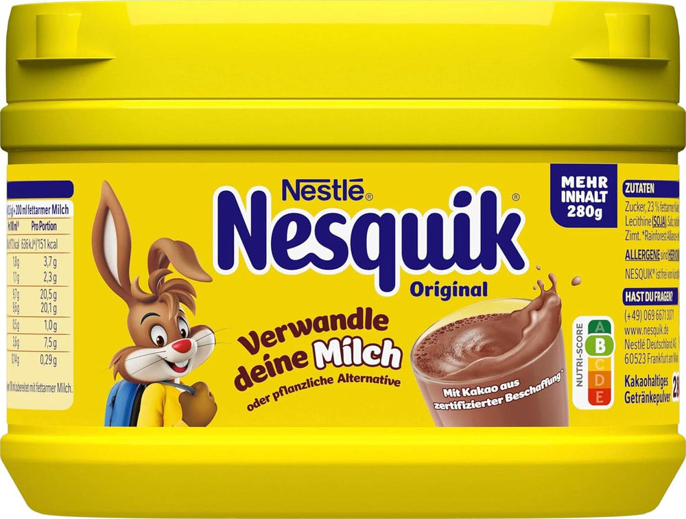 Nestlé Cacao powder for drinks, for mixing in milk, 1 package of 280 grams Cacao and Hot Chocolate Naty Shop