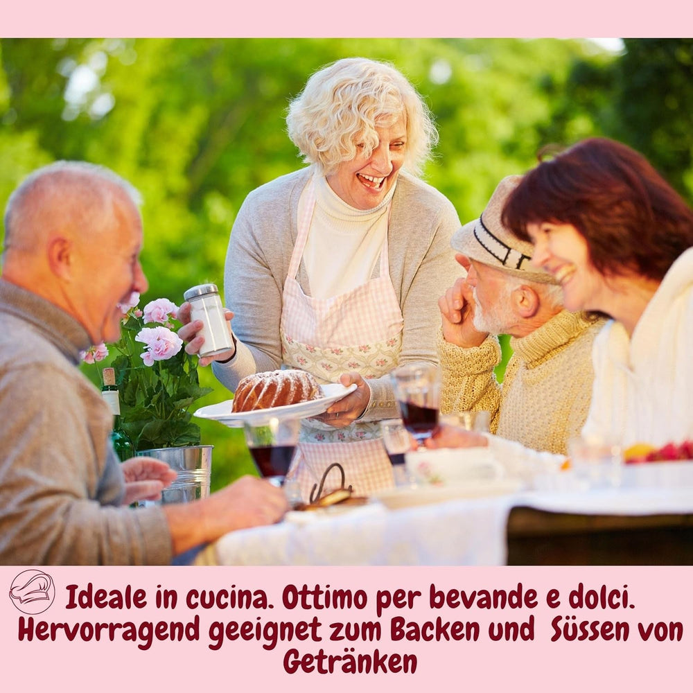 Stevia 1:1 (Erythrit - Stevia) - Natürlicher Zuckerersatzstoff, 1000 G Sweeteners Naty Shop