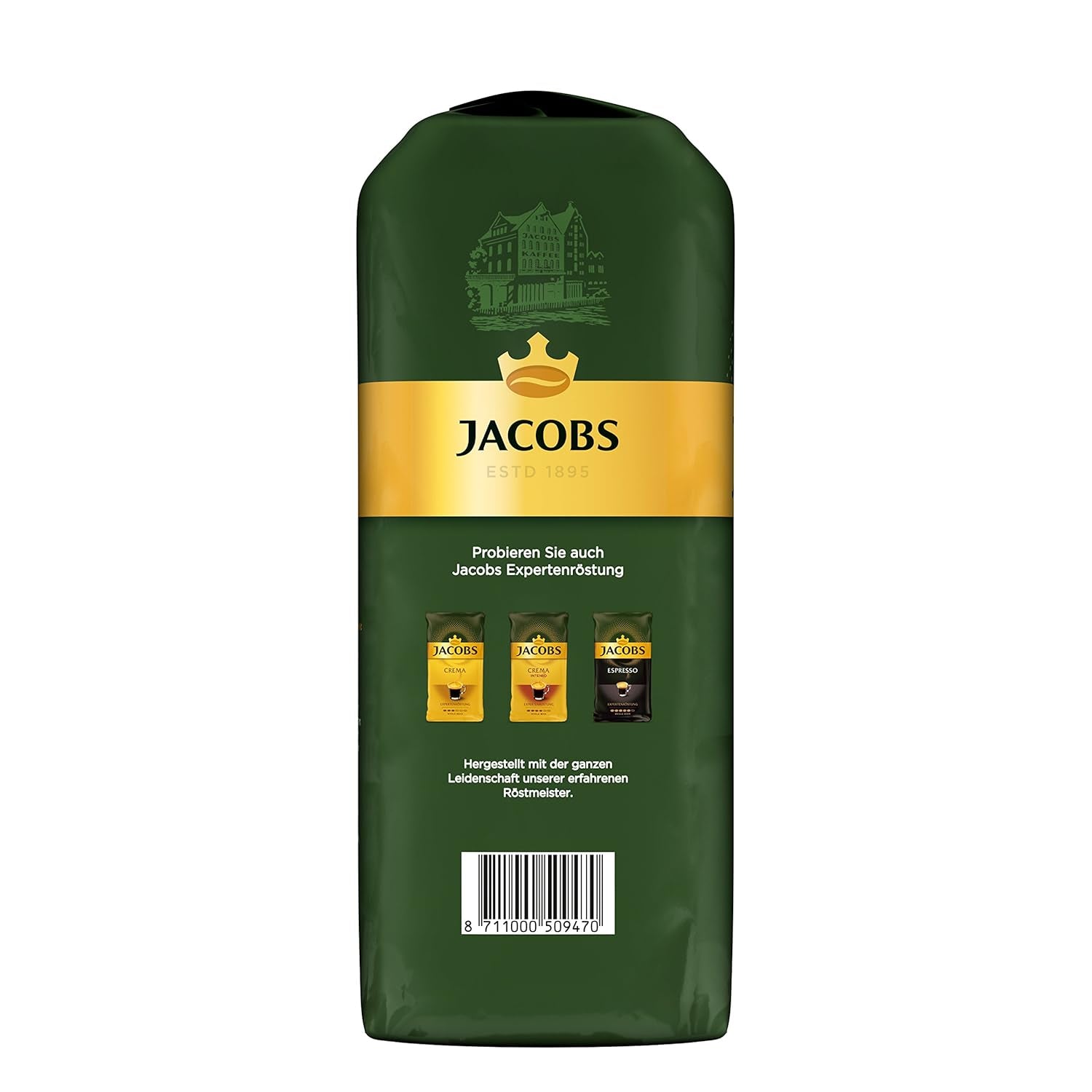 Jacobs Krönung Crema, Cafea boabe întregi, 1000 g (Pachet de 3)