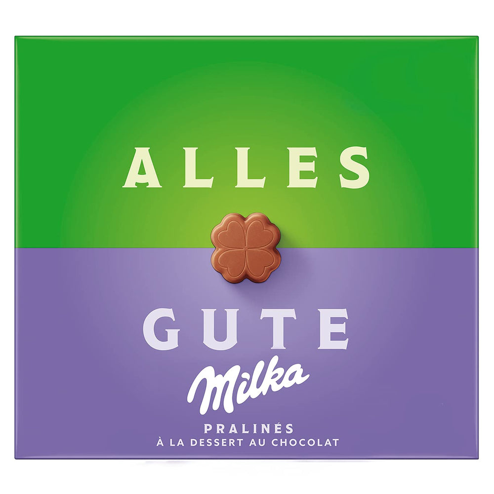 Milka All the Best Pralines 10 x 110g, Fine alpine milk chocolate pralines with cocoa cream filling (pack of 2)