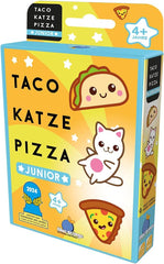 Blue Orange, Taco Cat Pizza Junior, Kids Game, Card Game, Kids Game of the Year 2024 Nominee, 2-6 Players, Ages 4+, 5 Minutes, German