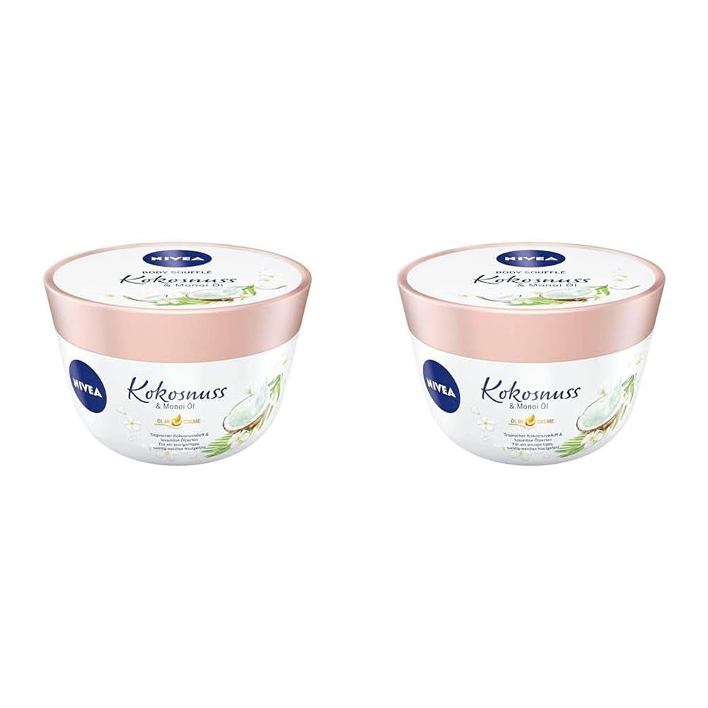 NIVEA Body Soufflé Coconut & Monoi Oil, 200 ml Cosmetics and Beauty Naty Shop