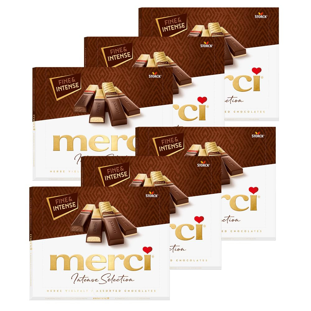 Finest Selection dark chocolate variety – 6 x 250g – Refined dark chocolate specialties – Filled and unfilled pralines