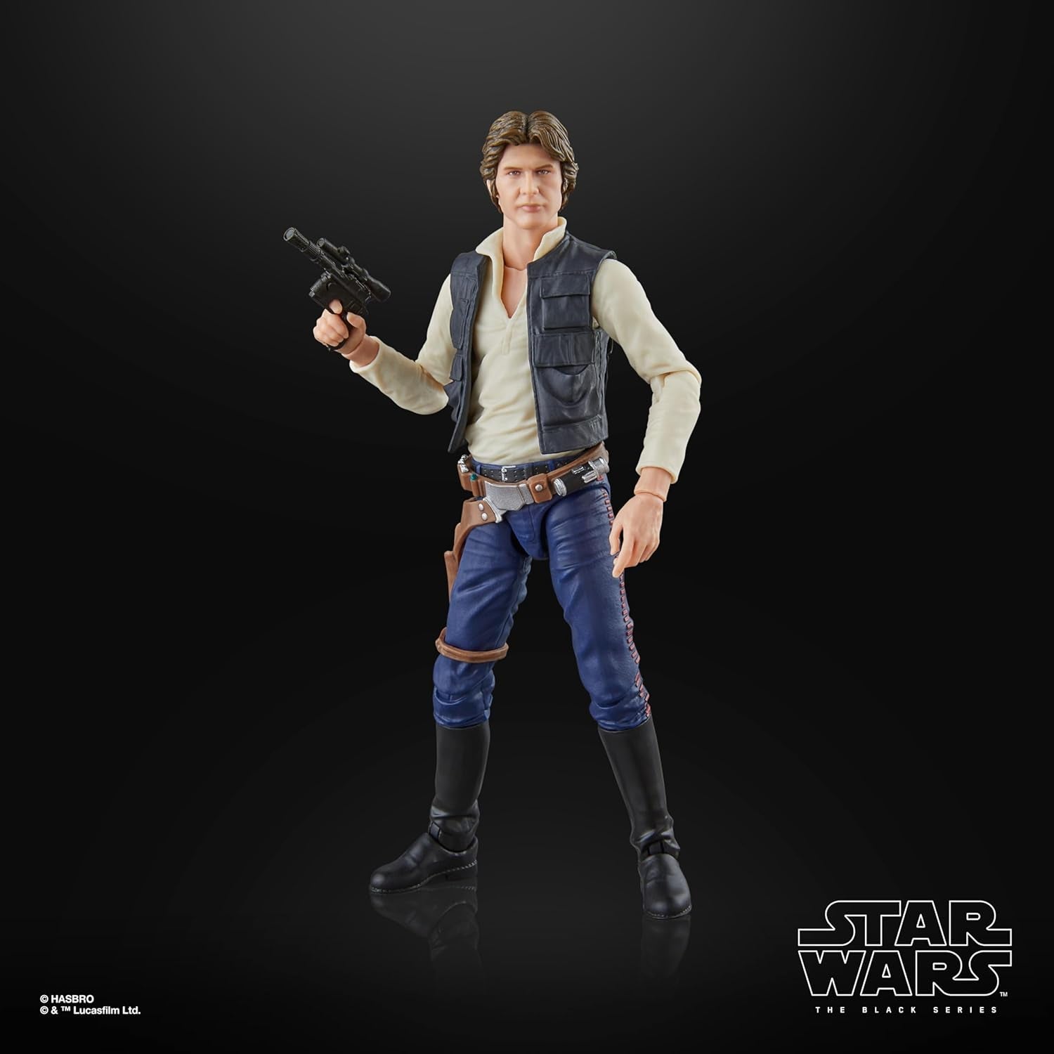 Star Wars The Black Series Han Solo, Star Wars: A Hope Premium Collectible Action Figure (15cm) Action figures Naty Shop