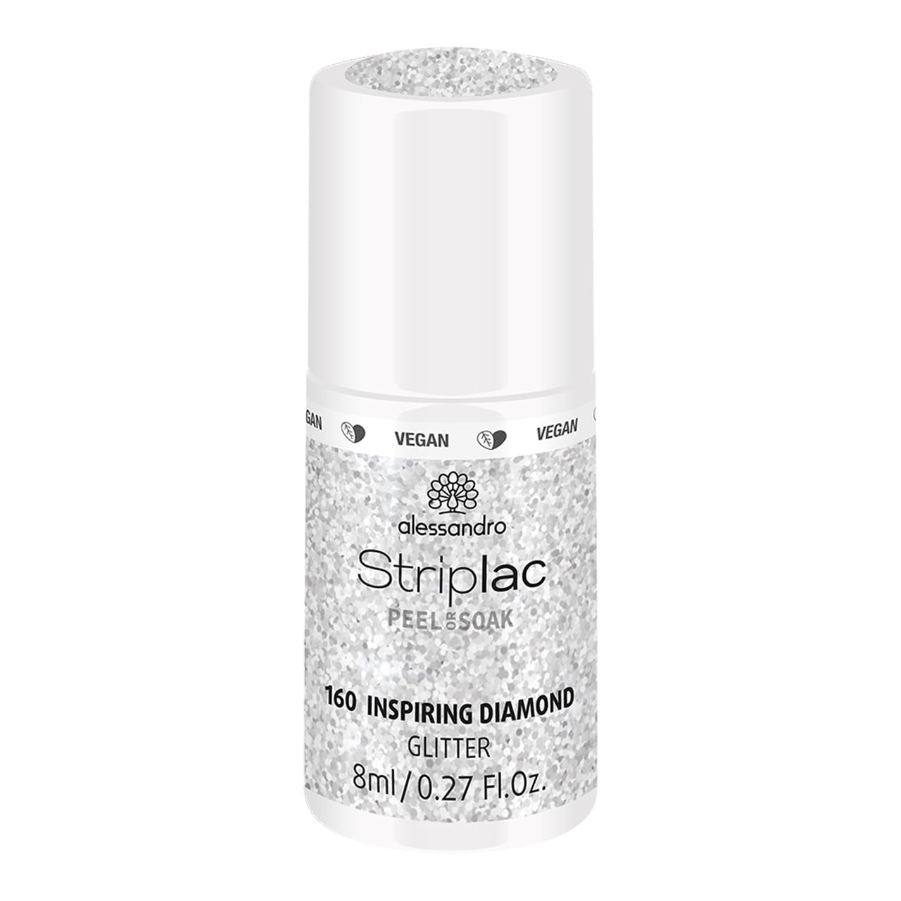 Alessandro Striplac White Honeymoon UV nail polish - Delicate and long-lasting - Easy removal thanks to the removal technology - Vegan and cruelty-free - 8 ml