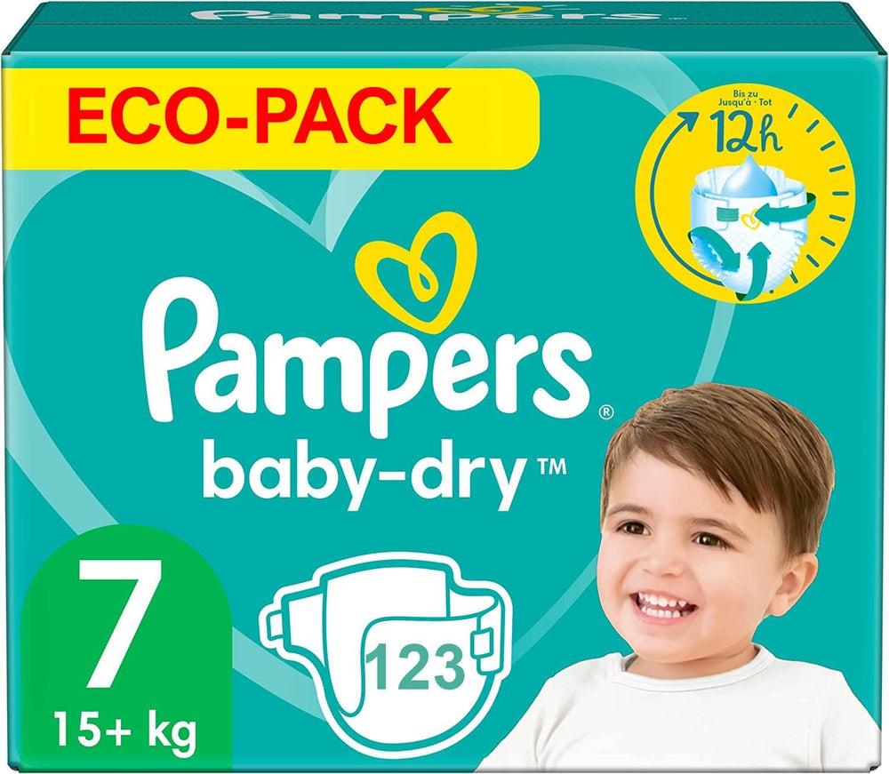 Diapers PAMPERS Baby-DRY size 7 123