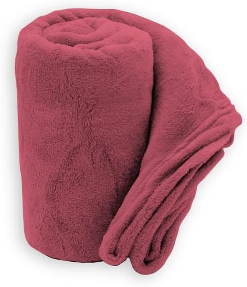 Soft blanket | Plaid | Soft Touch | 130 X 160 Cm | Powder Quilts and quilts Naty Shop Mallow 150X210