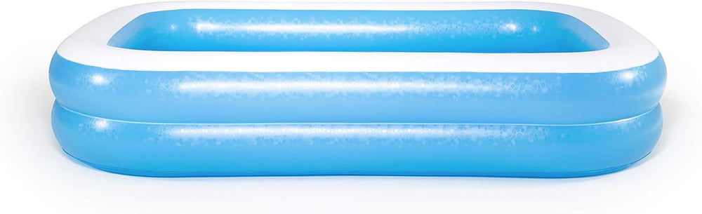 Bestway Family Pool, Rectangular Children's Pool, Easy to Assemble, Color, 262 x 175 x 51 cm