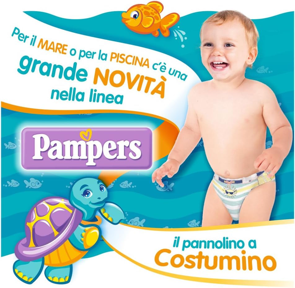 Pampers Il Costumi, 12 pieces, size 3 (6-11 kg)