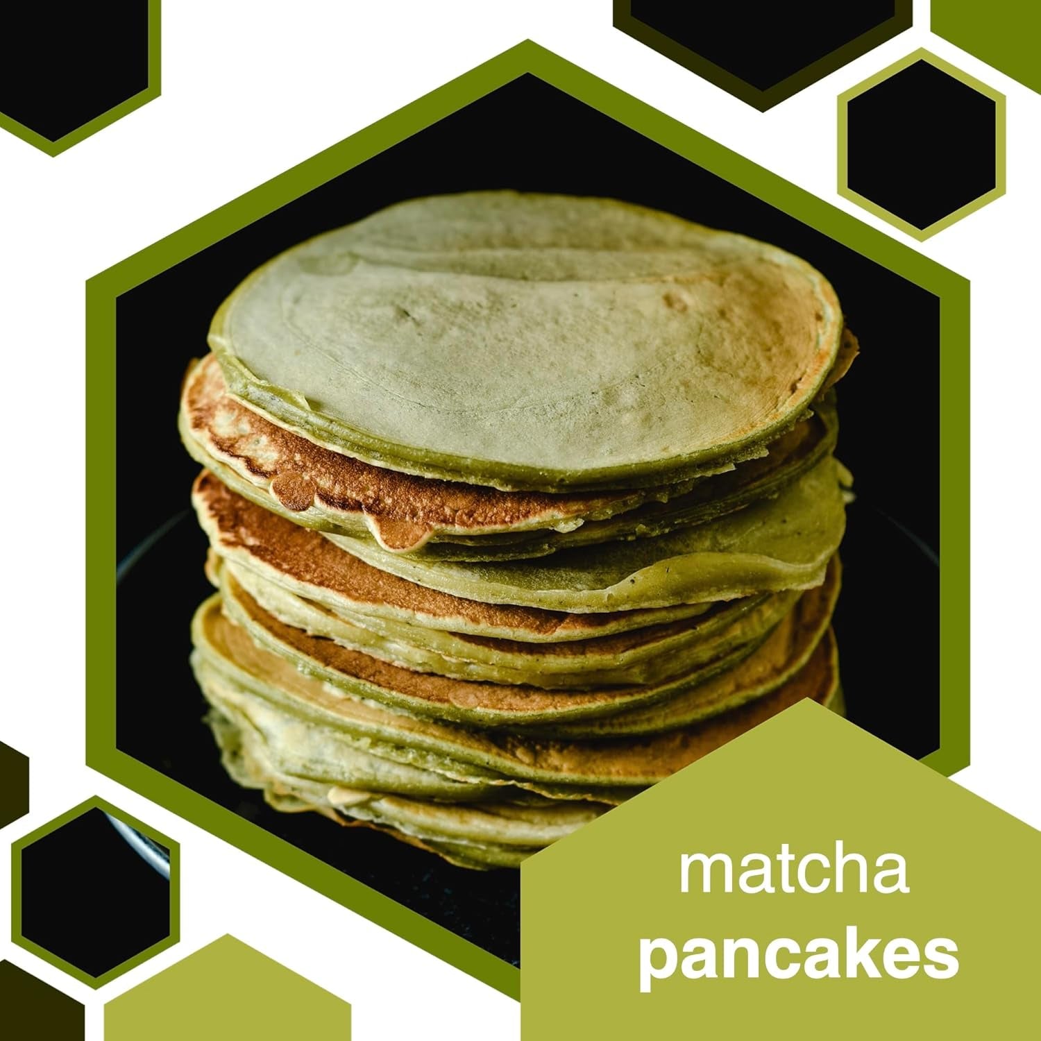 ERBOTECH Ceai Matcha Bio/Pudră de ceai verde japonez organic 100 g, 100% multivitamine naturale, calitate premium, vegan, ideal pentru prăjituri, smoothie-uri, ceai rece