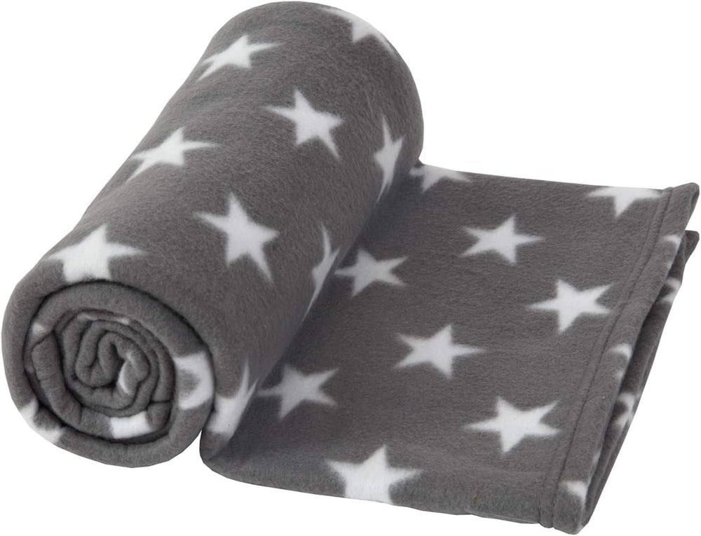 DREAMSCENE comfortable blanket fluffy blanket fleece blanket - living room blanket warm winter soft, sofa blanket, sofa blanket, cuddly blanket children, living room & cuddly blankets 120X150Cm, sofa throw blanket gray stars Beds and Blankets Besuche den DREAMSCENE-Store