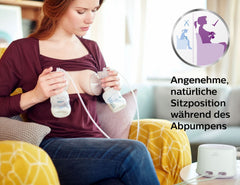 Double electric breast pump Philips Avent SCF334/02 Accessories Food and Breastfeeding Bebe Naty Shop