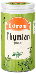 Ostmann Thyme gerebelt 15 g Thyme-Gewürz für viele Fleisch-, Fisch-, Pilz-, und Gemüsegerichte der Mediterranen Küche, Amount: 1 Stück