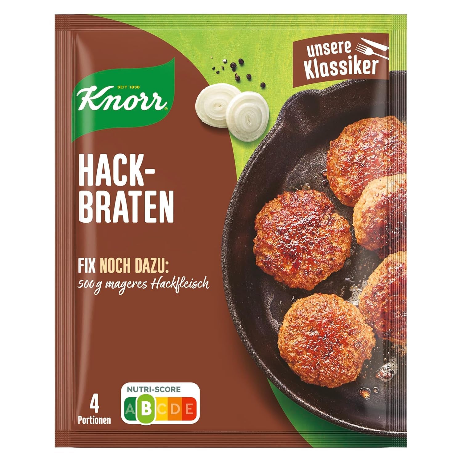 Knorr Fix Pfeffer-Rahm Medaillons 3 Portionen (1 x 35 g) | 35 g (1 pack)