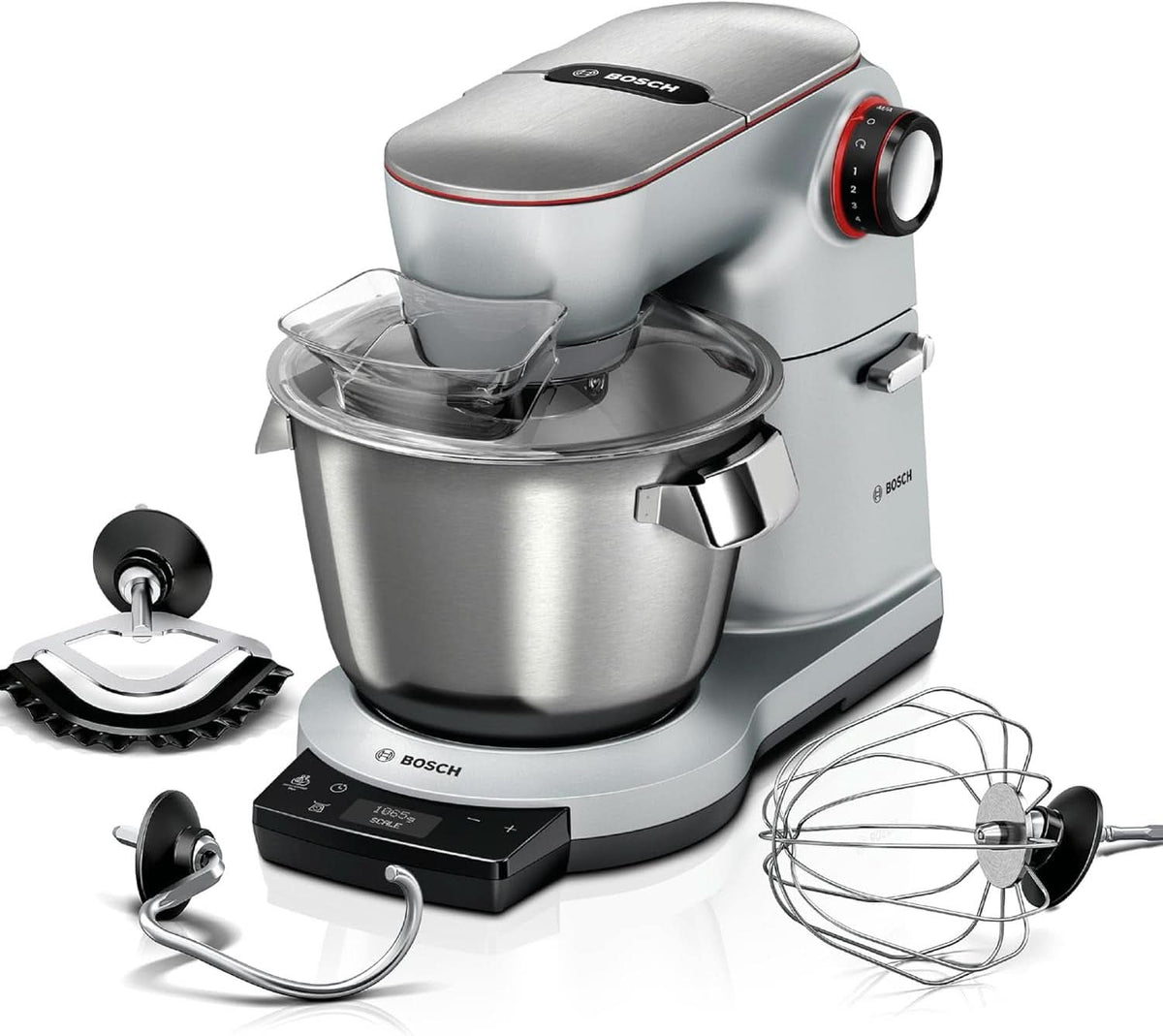 Food processor Bosch Series 8 MUM9AX5S00, stainless steel bowl 5.5 L, 1600W Mother and Child Naty Shop