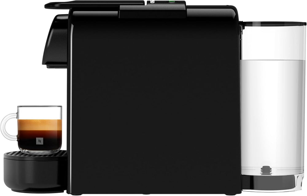 Espressor cu capsule Nespresso De'Longhi Essenza Mini, negru | Presiune pompă 19 bar | Rezervor de apă 0,6 l | Pentru espresso și lungo | Espressor mic – Momente mari de cafea | EN85.B