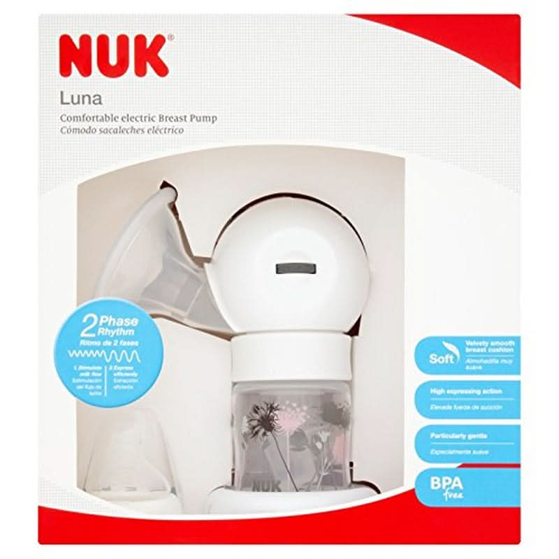 Electric breast pump Nuk Luna Accessories Food and Breastfeeding Bebe Naty Shop
