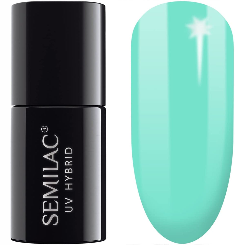 Semilac Extend UV nail polish 5 in 1 808 Pastel Mint 7ml