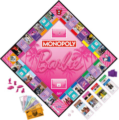 Barbie Edition, the classic board game inspired by Barbie's dream world and her adventures, is an original game for children and teenagers.