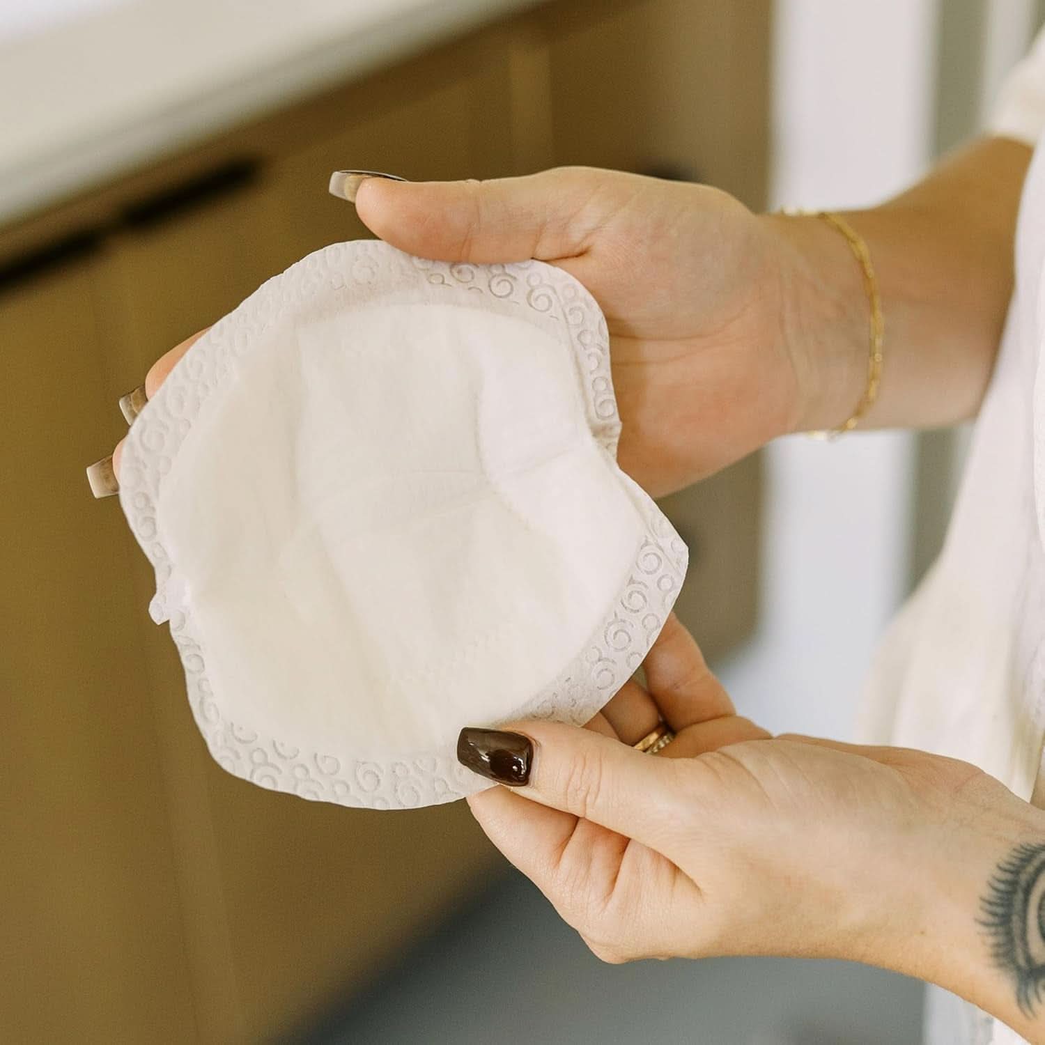 Disposable discs, absorbent, black, 60 pieces Food and Breastfeeding Accessories Bebe Naty Shop