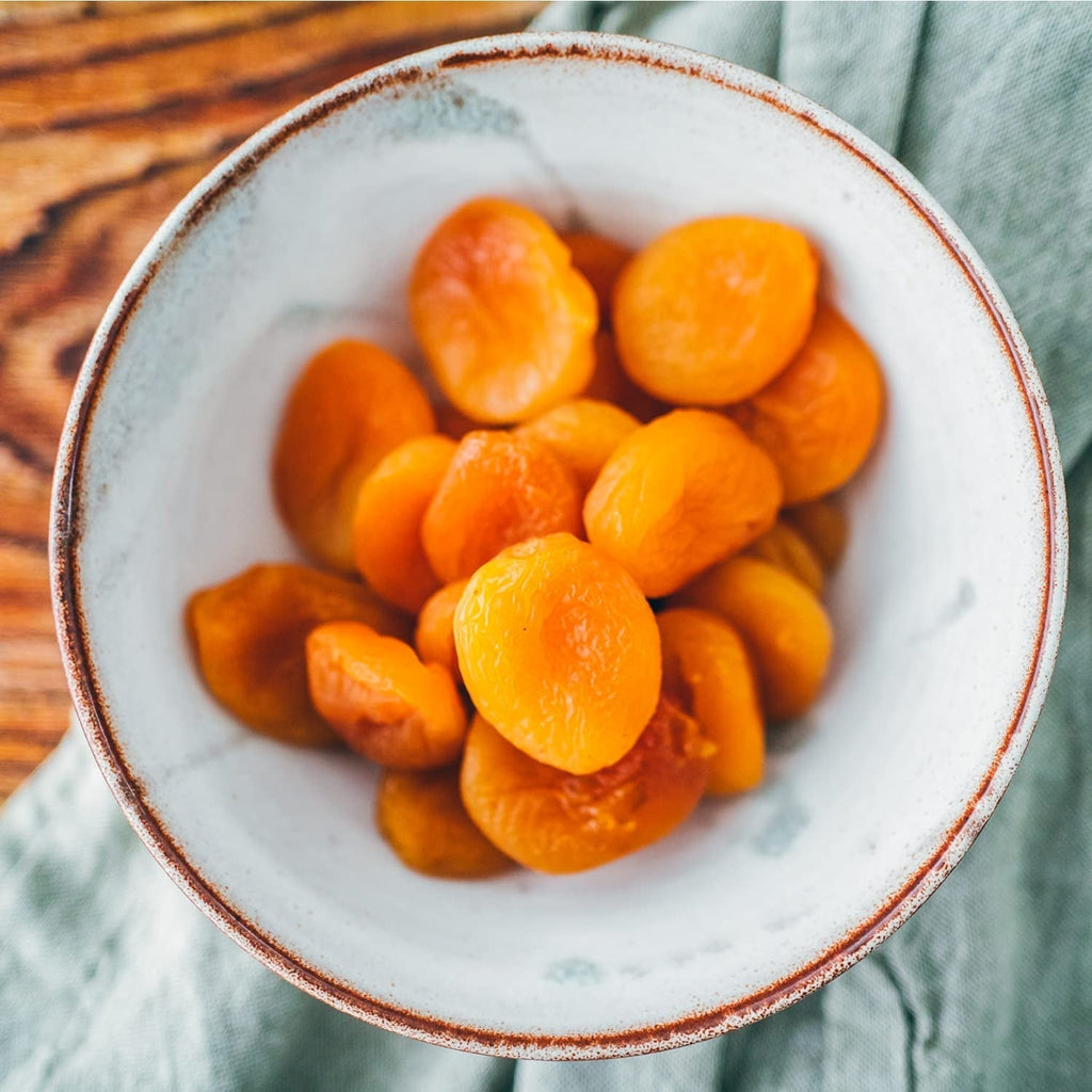 Caise moi Seeberger: Caise delicios de moi și suculente - textură dulce și catifelată - fără zahăr adăugat - uscate - fără sâmburi, vegane (1 x 200 g) Produse deshidratate Naty Shop