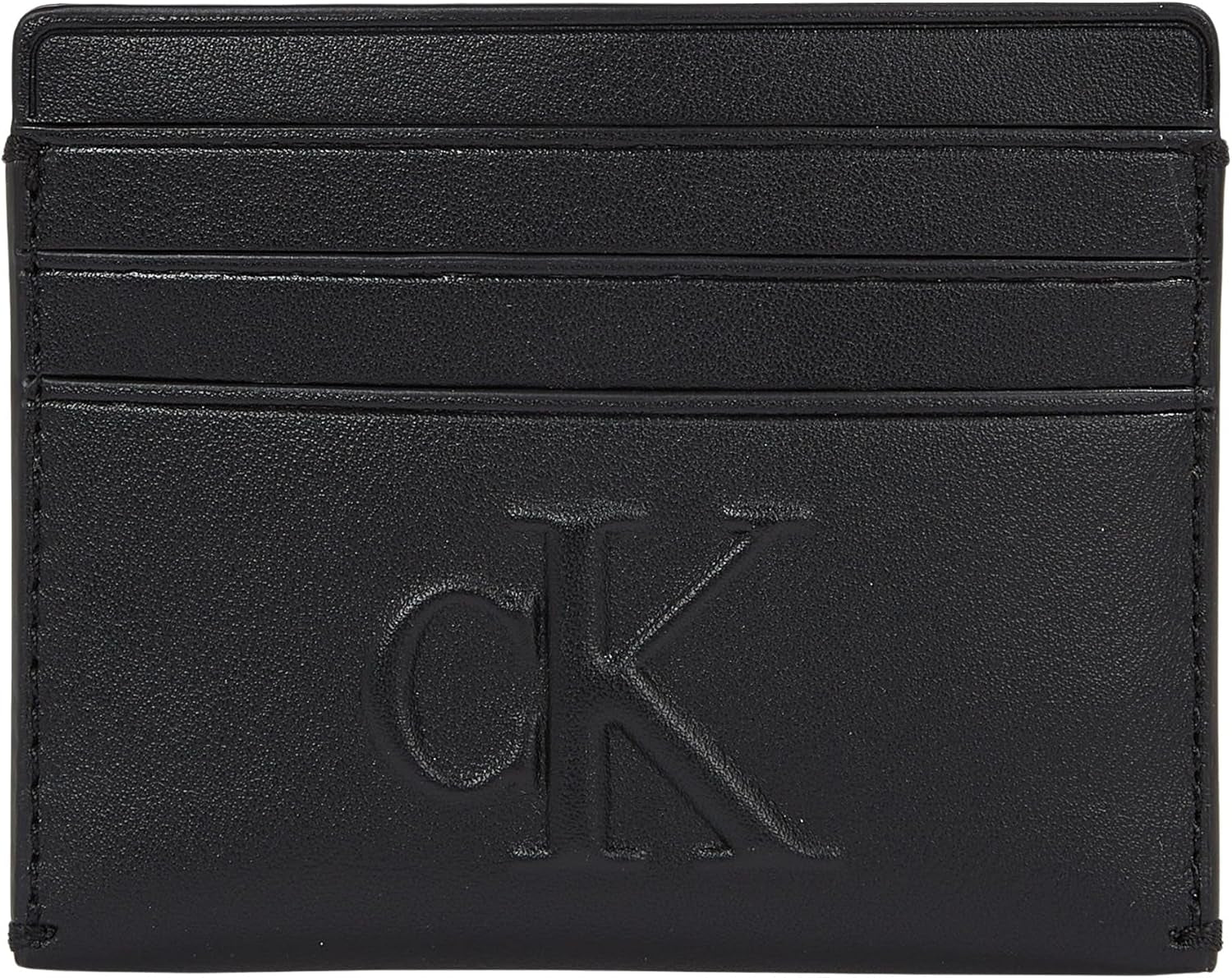 Calvin Klein Doamnelor Sculpted Cardcase 6cc Cardholder Portofel Femei Naty Shop Na Negru Os