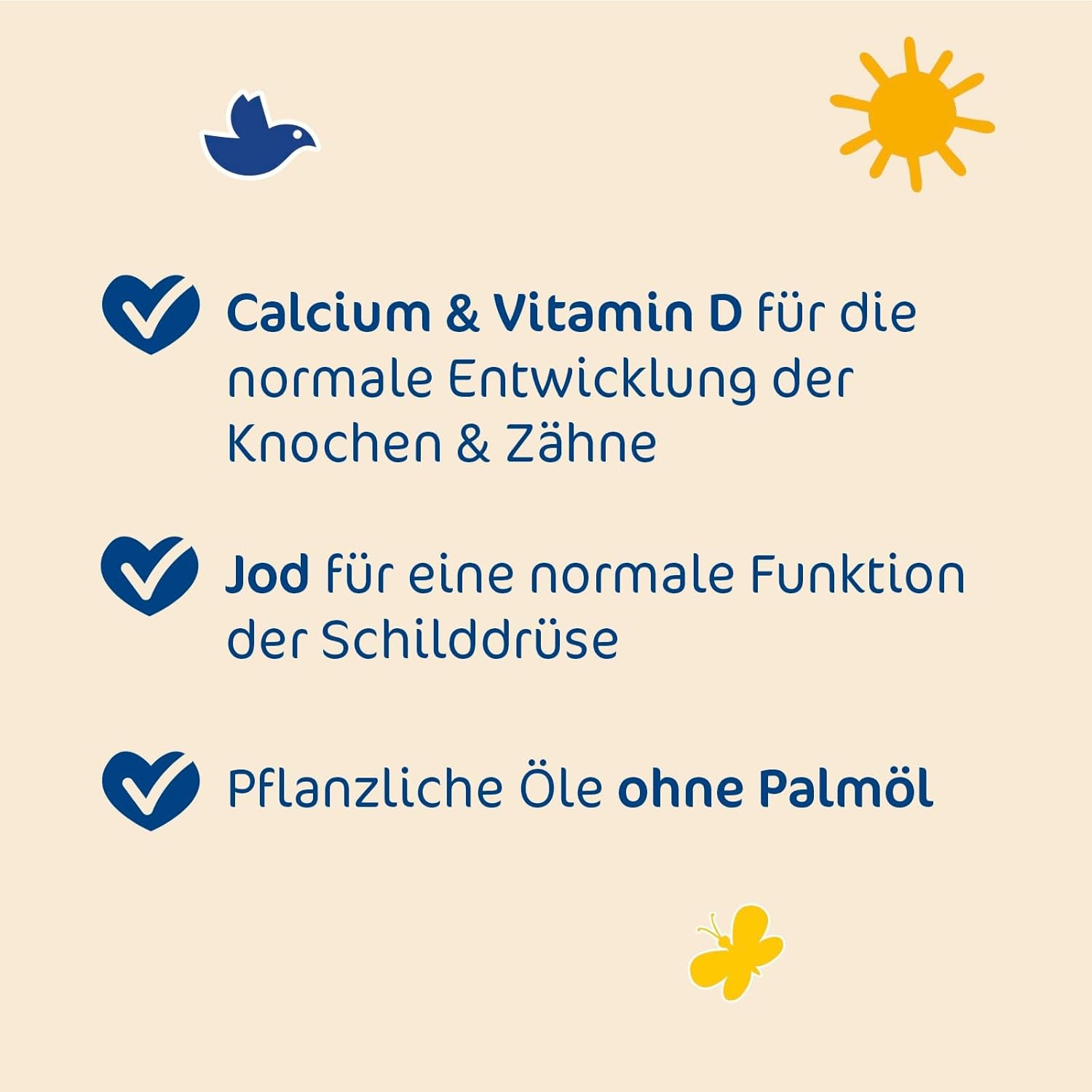 Milupa Milupino Ready-to-drink growth milk (6x1L), from 1 year, for young children in the growth phase