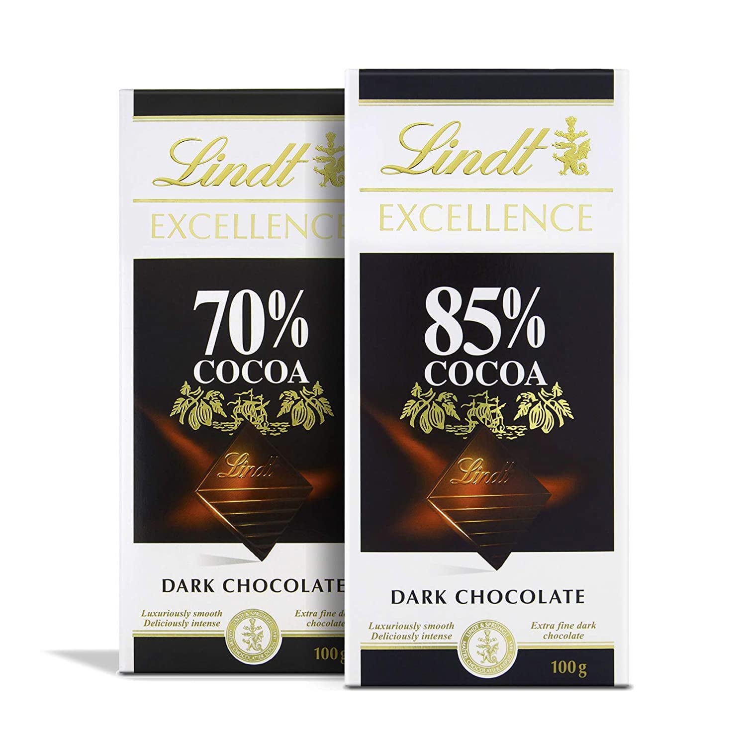 Lindt Chocolate | Bar EXCELLENCE 85% Cocoa | 100g | Extra Dark Chocolate | Vegan Chocolate Bar