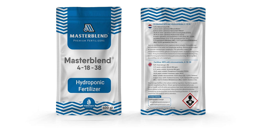 4-18-38 Complete Hydroponic Fertilizer Kit | Hydroponic Nutrient System | Delivery from EU | 0.75-4.0 kg (1.5)