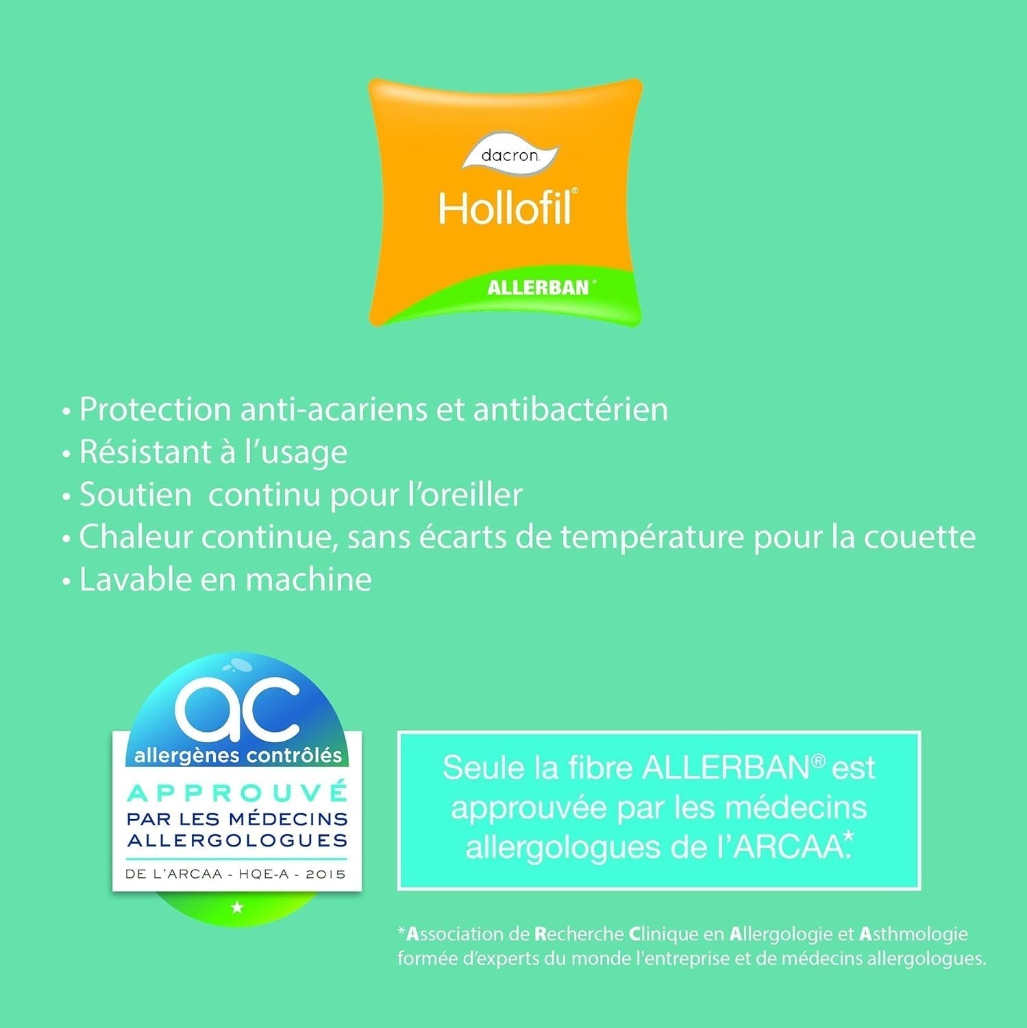 Blanrève Cthalvd011420 Duvet cover Hollofil Allerban warm cotton white 140 X 200 cm Duvets and quilts Naty Shop