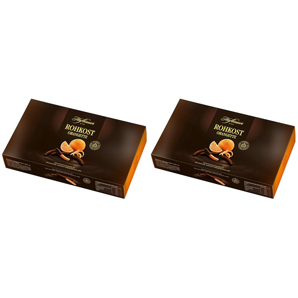 Hofbauer Vienna Orangette raw, chocolate covered orange slices, 1000 g