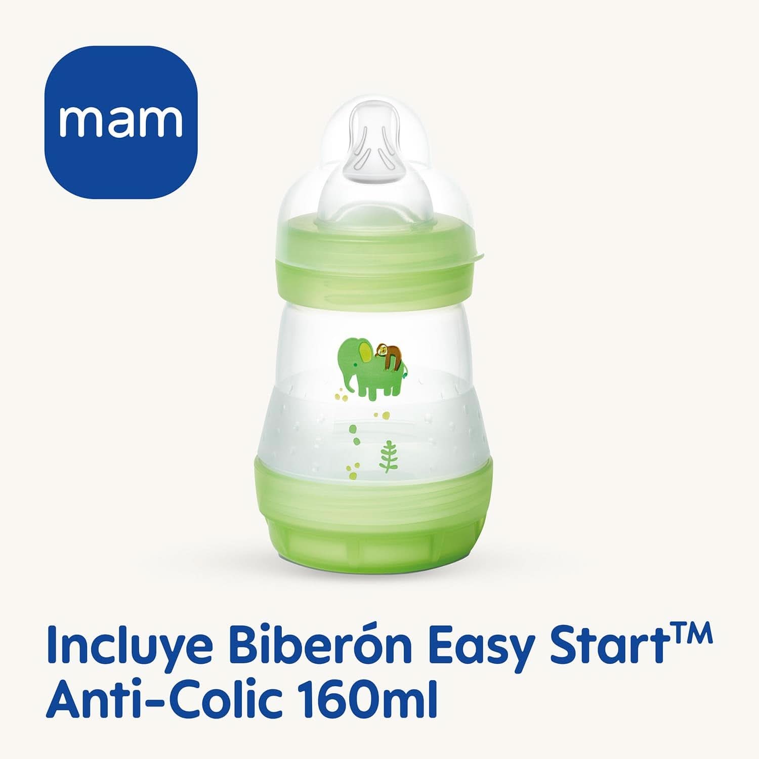 MAM Manual breast pump E102 - Breast pump for breast milk, comfortable and efficient Accessories Food and Breastfeeding Bebe Naty Shop