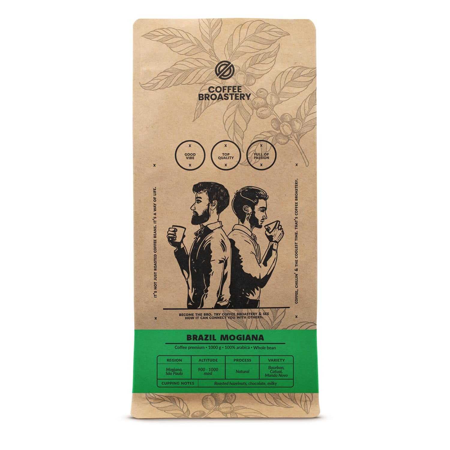 Set boabe de cafea 3x1kg 3000g | Brazil Mogiana | Cafea braziliană | Cafea specială | Proaspăt prăjită | Prăjitor artizanal de cafea