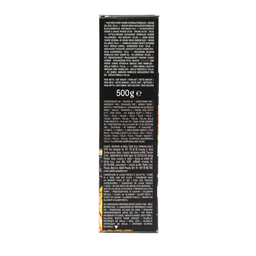Scotti Black Wholemeal rice Riso Nero Venere 500 g
