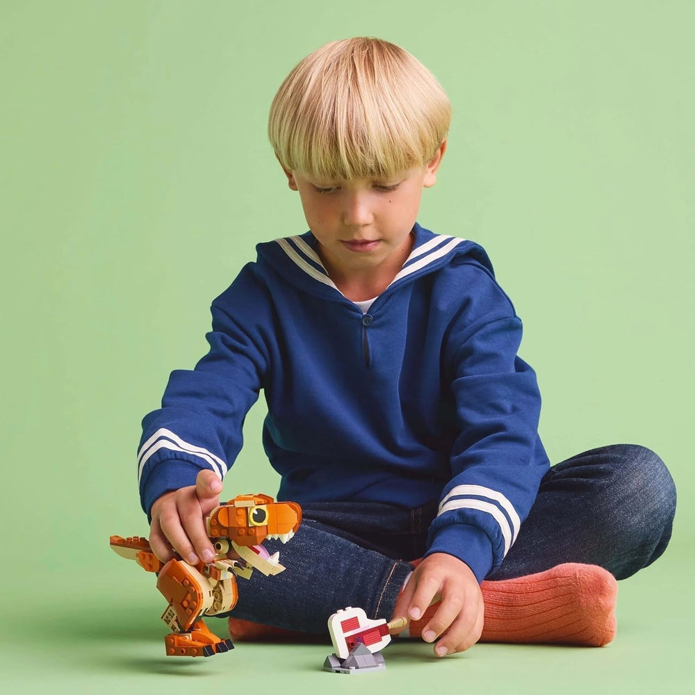 LEGO Jurassic World Little Eatie: T.Rex Building Toy for Boys and Girls 7 Years Old Dinosaur Building Set Children's Gift Model with Movable Mouth, Head and Tail 76967 Building Sets Besuche den LEGO-Store