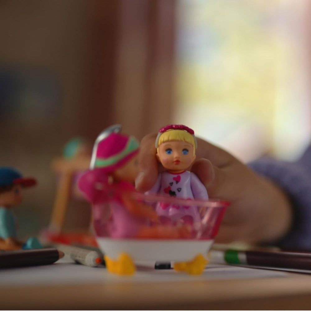 Set de joacă BABY born Minis cu păpușă Minis Amy și Rață, 906101 Zapf Creation