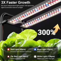 Large Hydroponic Grow System Kit 120 Capsules Vertical Hydroponic Garden with 2 Lighting Modes Grow Light Automatic Water Circulation System 48L Indoor Herb Gardening System