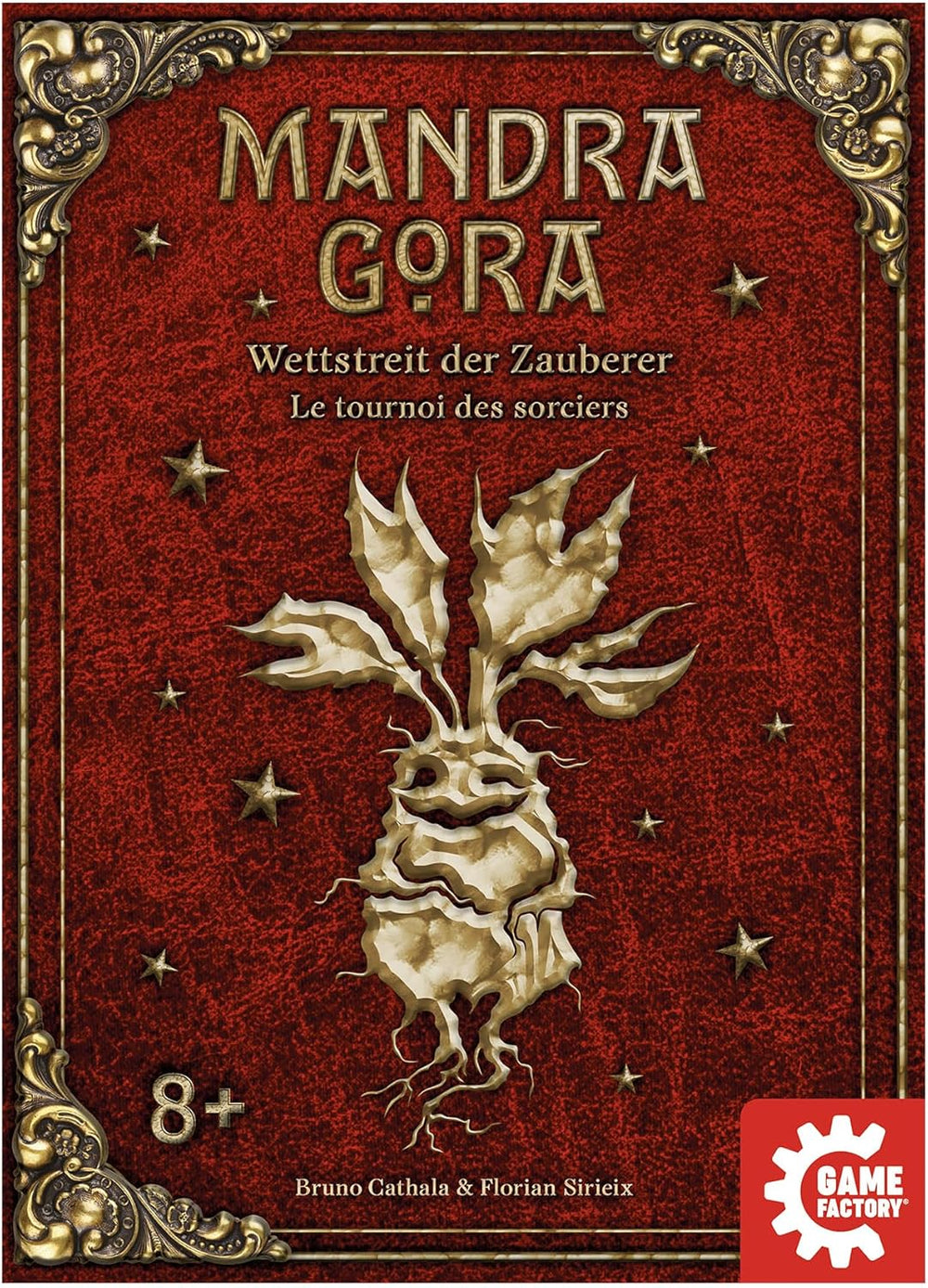 Game Factory 646308 Mandragora, The Wizarding Contest, family magic game for 2-4 players ages 8 and up, board game