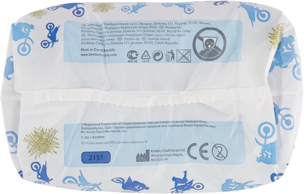 Huggies Jumbo Boy diapers 17-30 kg, 16 pieces