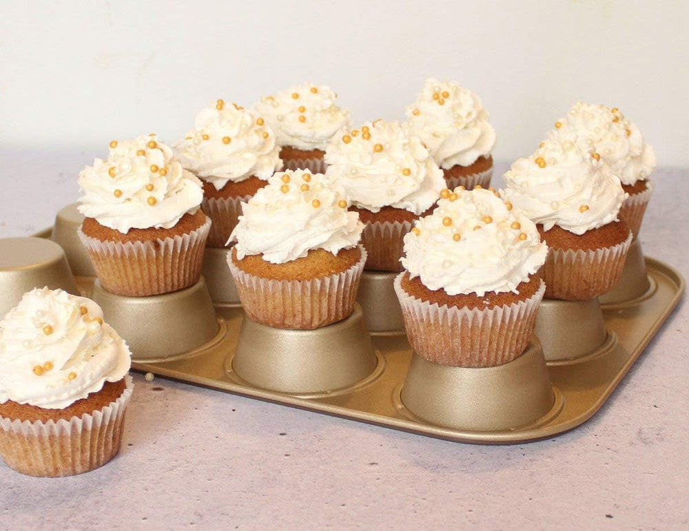 Zenker, muffin pan diameter Ø 7 cm, MOJAVE GOLD Molds and baking trays Naty Shop