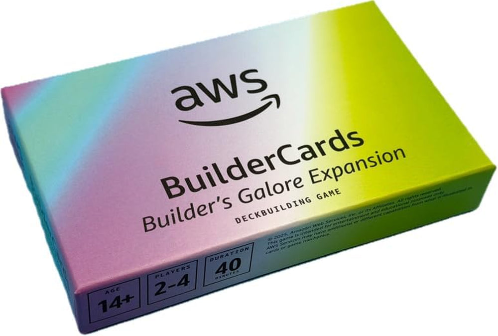 BuilderCards - Cloud Architecture Card Game - Basic Game (English), White