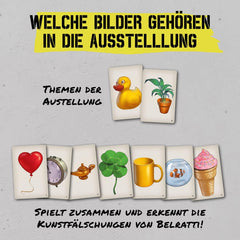 KOSMOS 683320 Belratti, Is this art or can this be the way? Card Game, Cooperative Picture Matching Game, 3 to 7 Players Ages 8 and Up